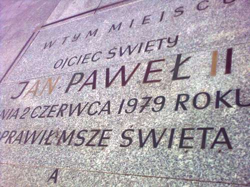 Grób Nieznanego Żołnierza - Jan Paweł II