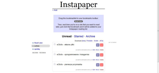 Instapaper 1